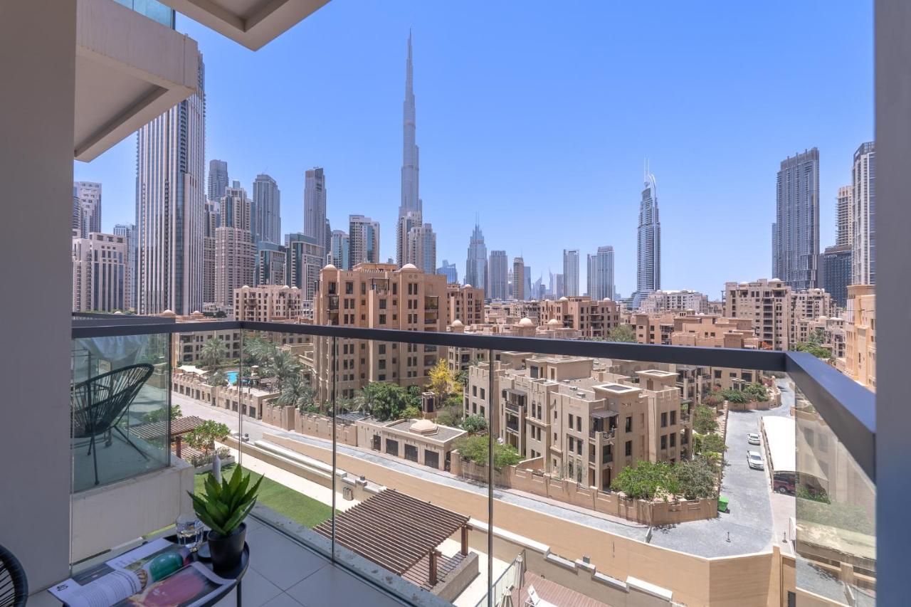 Ferienwohnung Vogue Downtown - Bellevue Towers Dubai Exterior foto