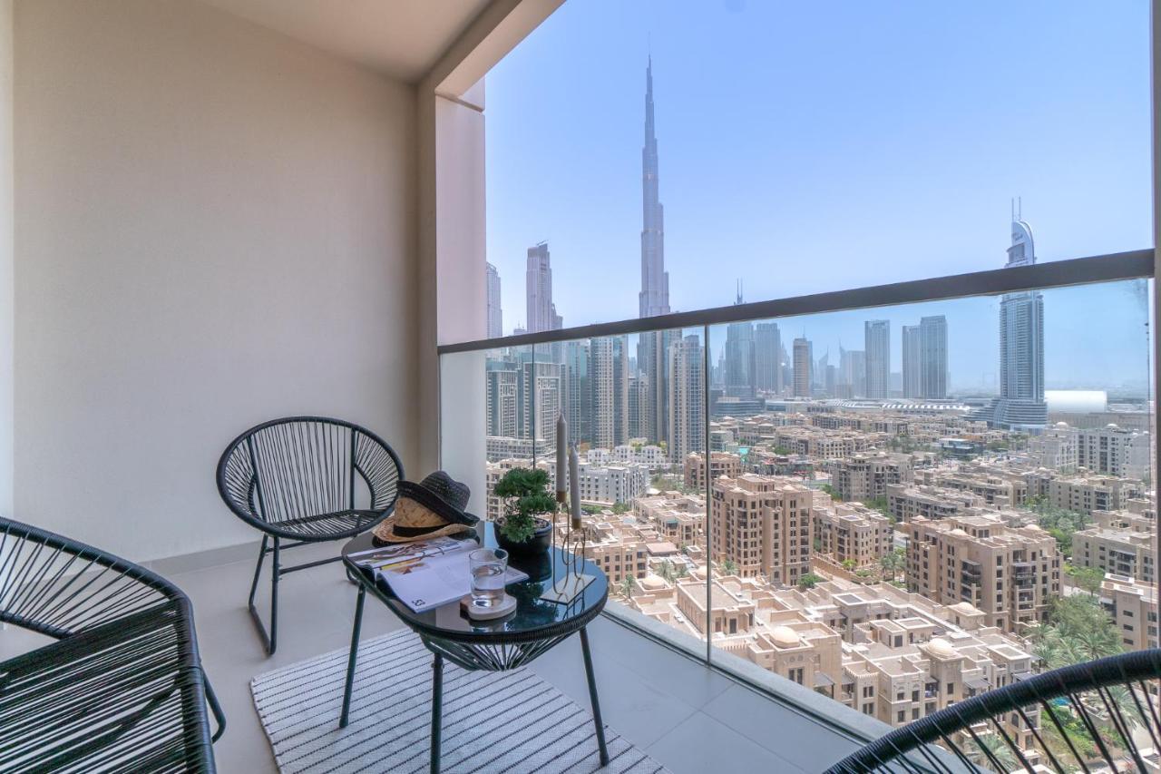 Ferienwohnung Vogue Downtown - Bellevue Towers Dubai Exterior foto