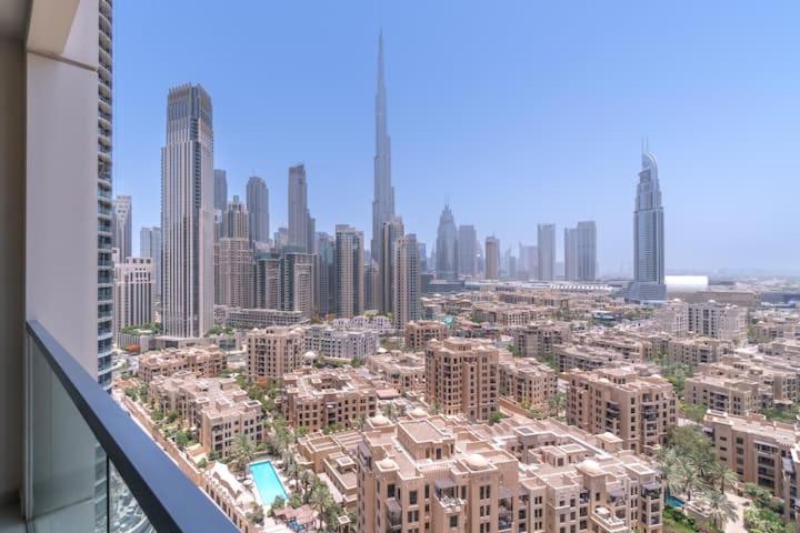Ferienwohnung Vogue Downtown - Bellevue Towers Dubai Exterior foto